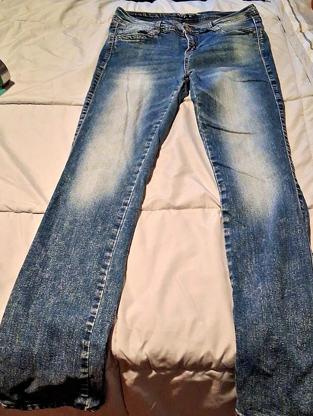 Wallflower Boot Cut Jeans in Blue